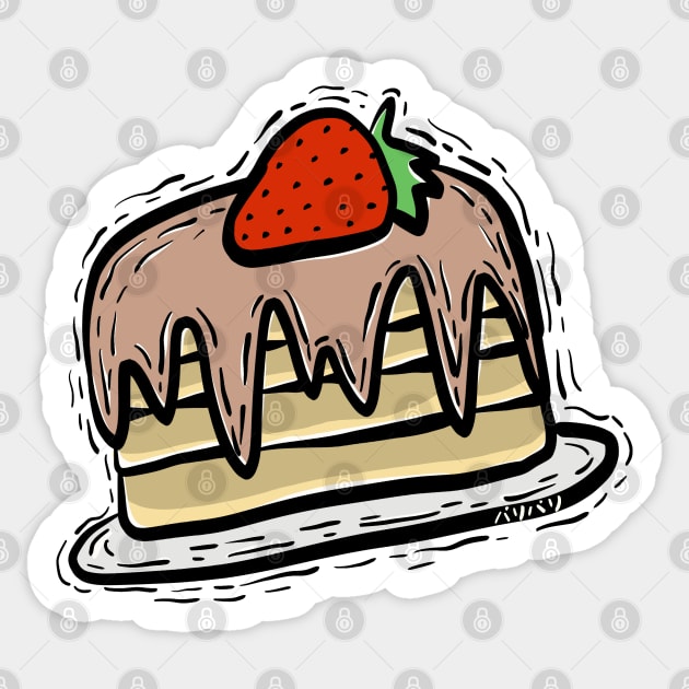 Pancake Sticker by PariPariPari